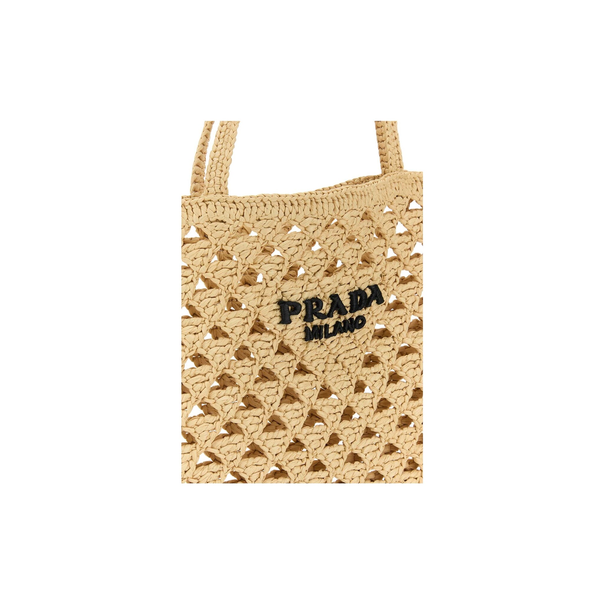 Prada Mala de Mão em Pele — Azul-Marinho