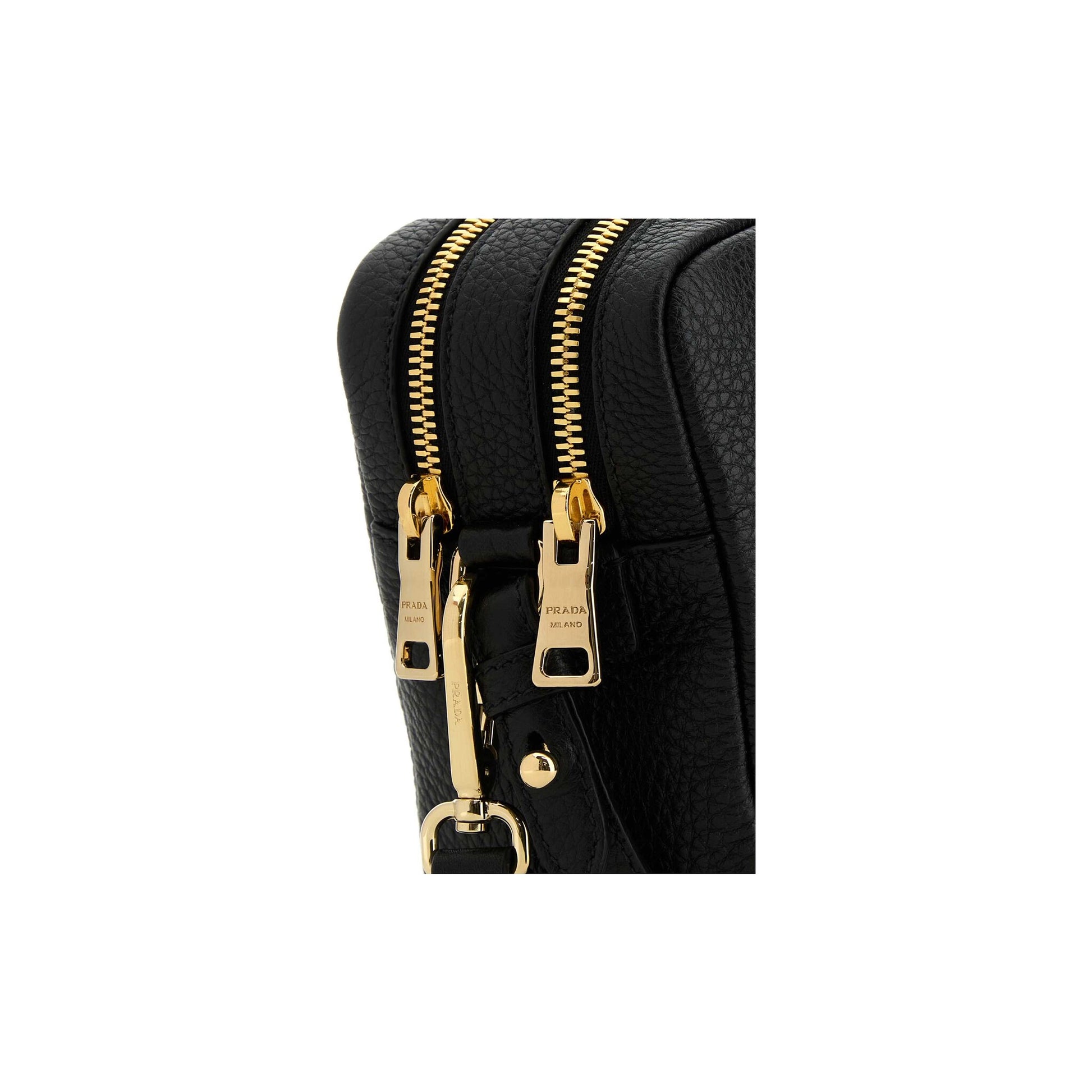 Prada Mala de Ombro Pequena em Pele